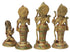 Brass Ram Darbar God Idol Statue 1.06Kg